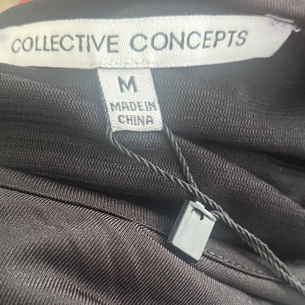 Collective Concepts Black Ruched Maxi Dress - Picture 5 of 5